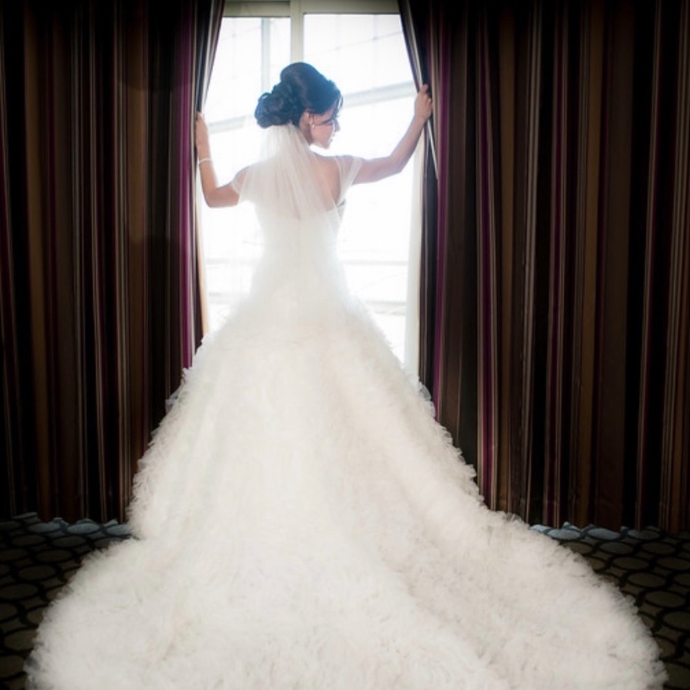 Elegant White Bridal Gown